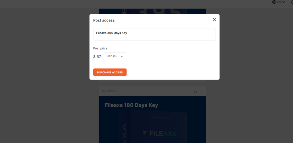 How to Pay for FILEAXA with PayPal, Card, Crypto, perfectmoney 5 image 9