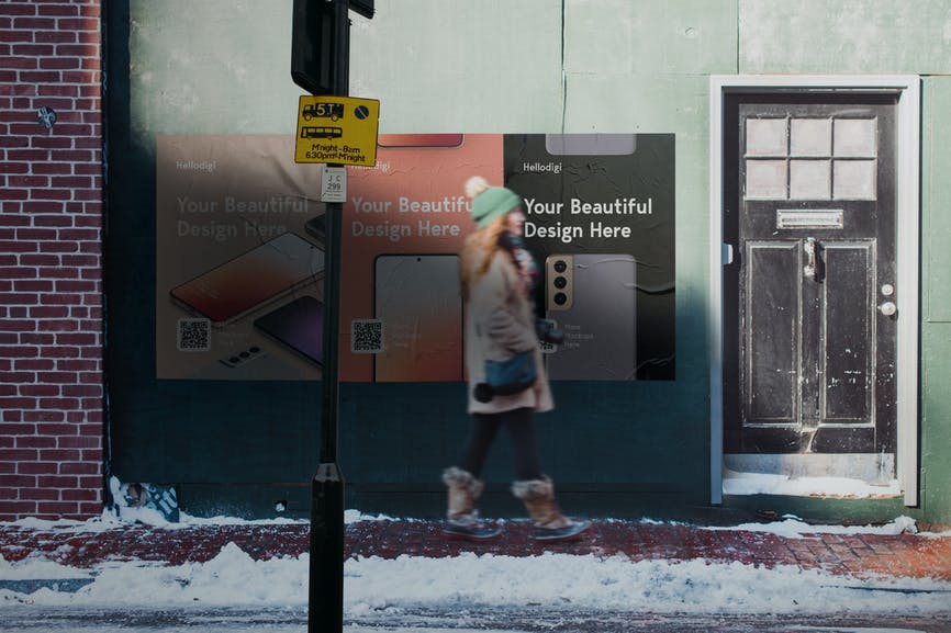 Wall Street Poster Mockup