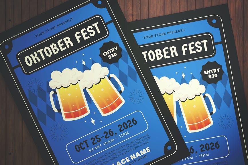 Oktober Fest Flyer