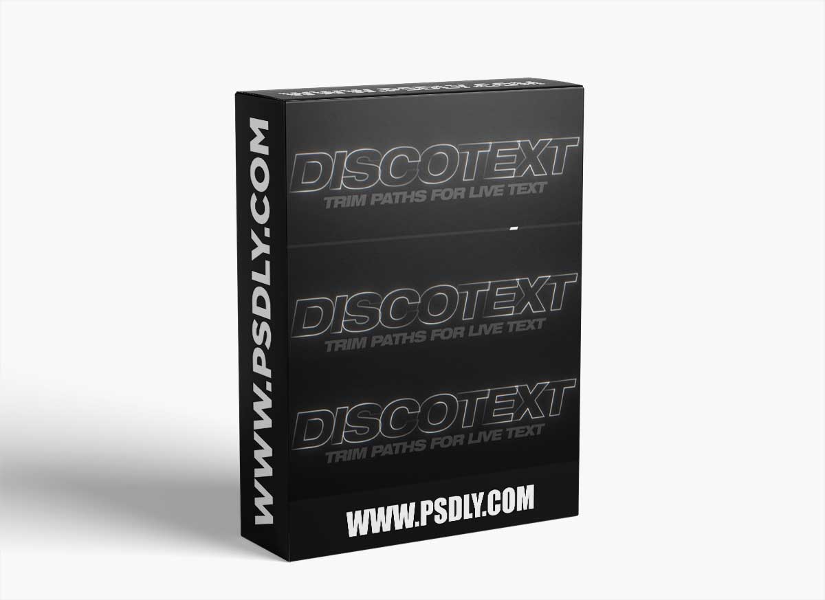 Aescripts Discotext 1.2.3