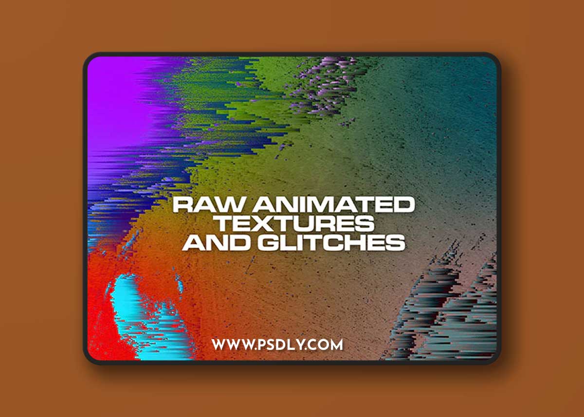 Raw Animated Textures & Glitches Steven McFarlane Design