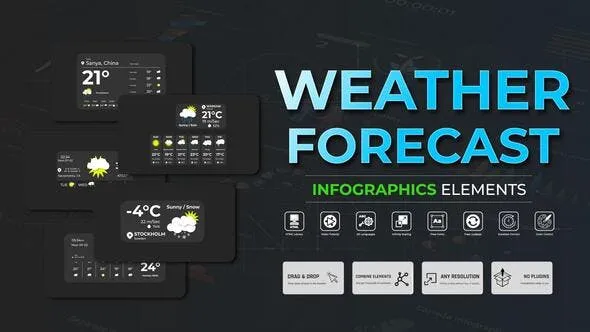 Videohive Infographic - Weather Forecast 51245267