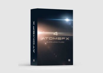 Presetcurator AtomsFX 4 Glow Cinematic Lens Flares Overlays Brushes