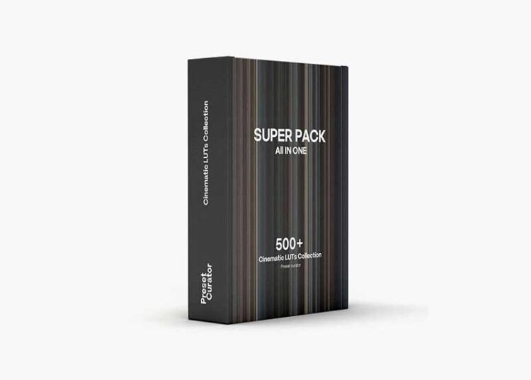Presetcurator - Super Pack Cinematic LUT Collection 1 Presetcurator Super Pack Cinematic LUT Collection