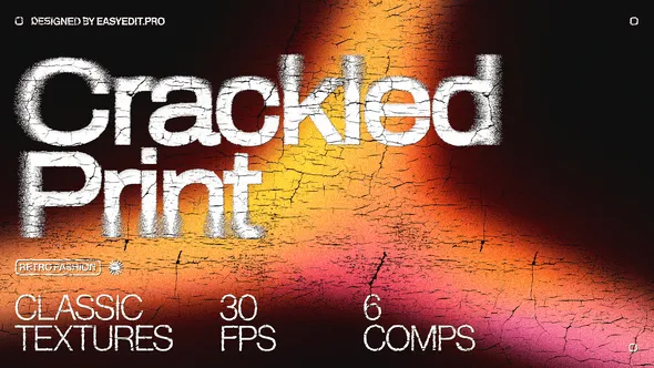 Videohive - Crackled Print Typography - 61107756 1 Videohive Crackled Print Typography 61107756