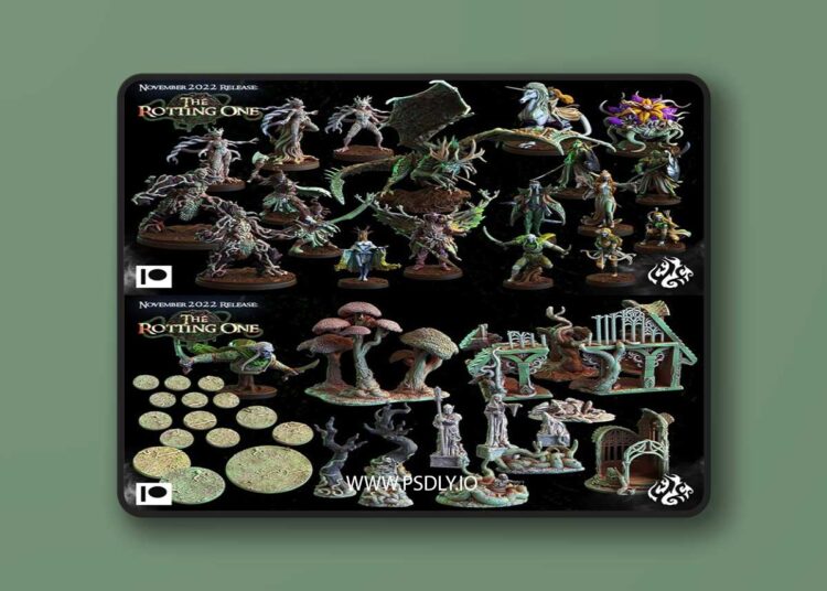 Crippled God Foundry – November 2022 – The Rotting One – 3D Print Model 1 Crippled God Foundry – November 2022 – The Rotting One – 3D Print Model